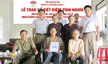 Hà Đô 1: Các hoạt động thiết thực kỷ niệm 65 năm ngày Thương binh - Liệt sỹ (27/07/1947 - 27/07/2012)
