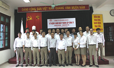 Kỷ niệm 8 năm thành lập Công ty Cổ phần Hà Đô 1 (06/05/2005-06/05/2013)