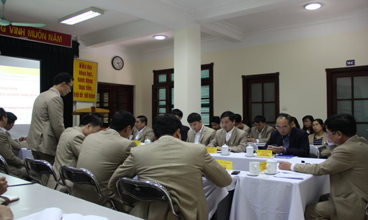 Hà Đô 1 tổ chức giao ban tháng 1/2015 và công bố các sự kiện tiêu biểu năm 2014